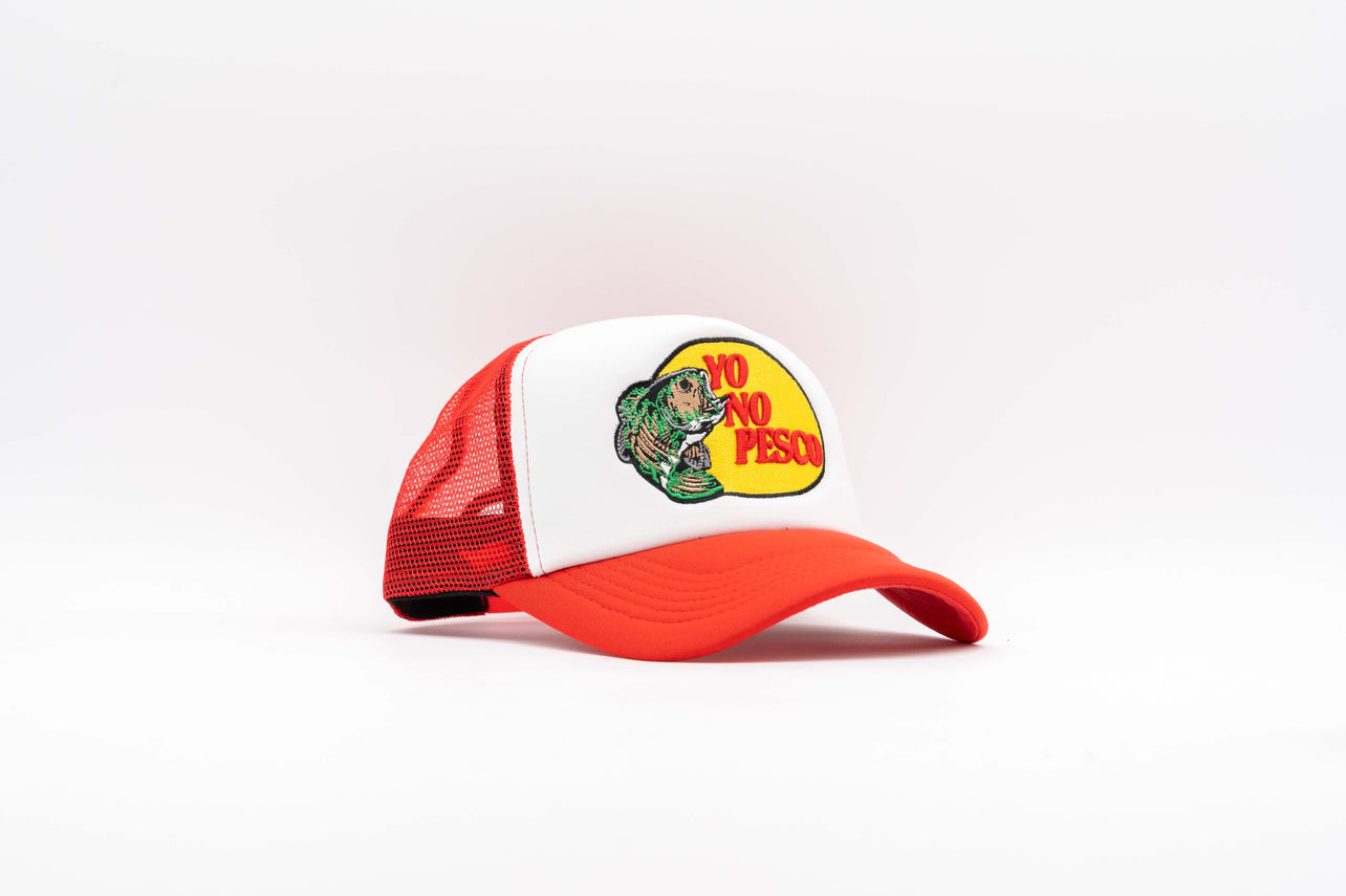 YO NO PESCO RED & WHITE